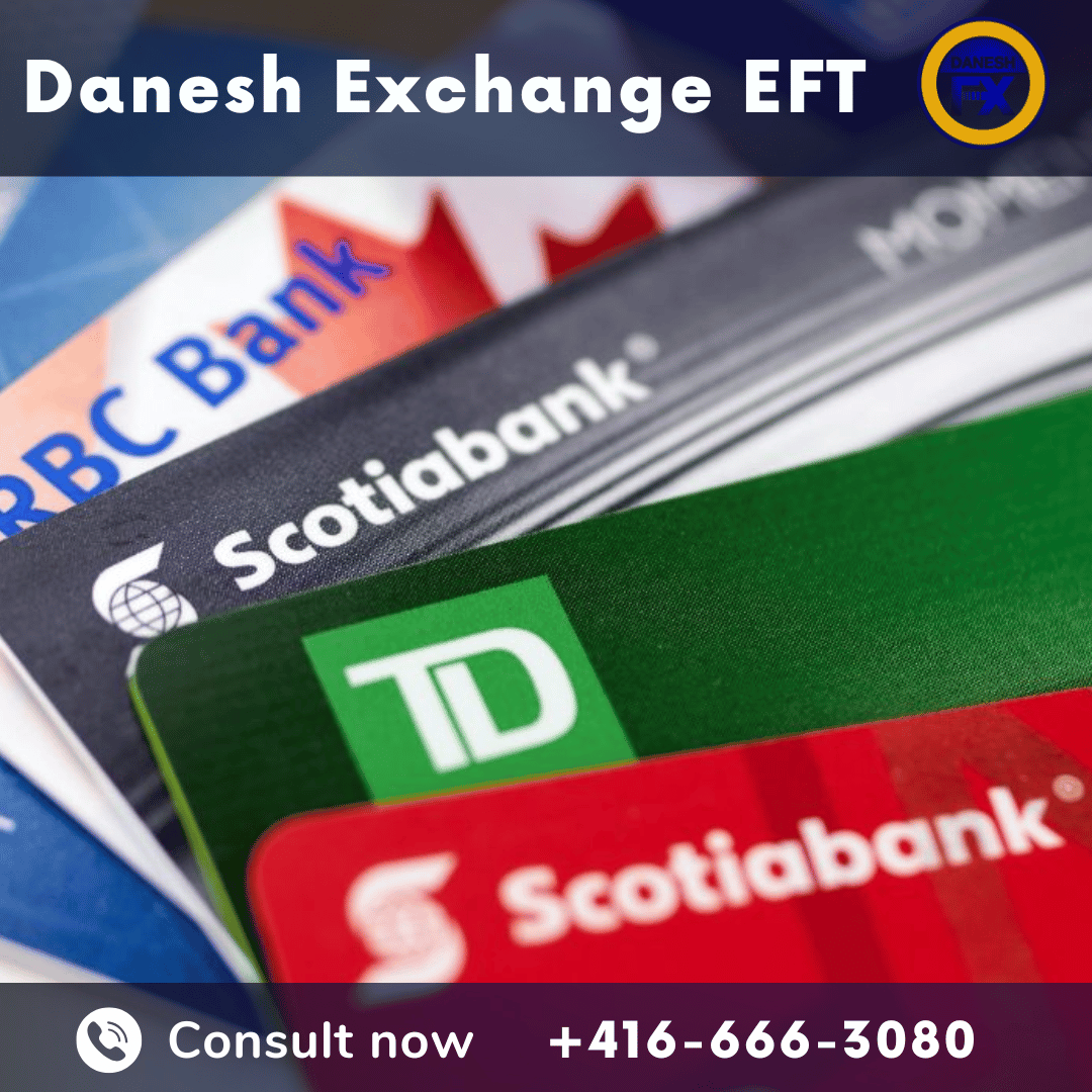 ای اف تی EFT صرافی دانش کانادا یا چک دیپوزیت