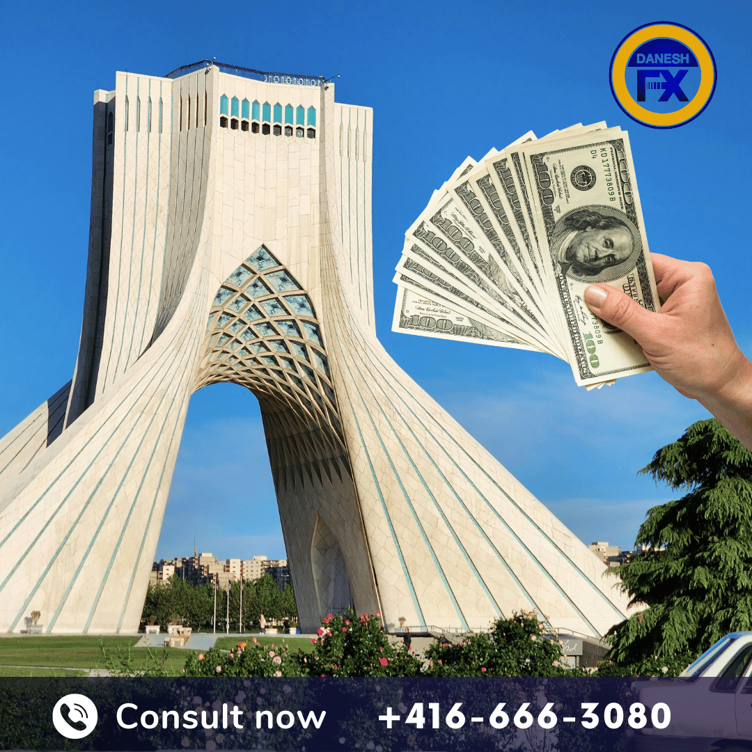 پرداخت ارز به صرافی دانش کانادا