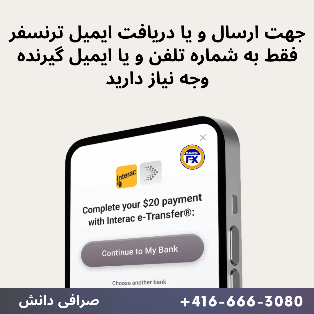 ارسال و دریافت ایمیل ترانسفر