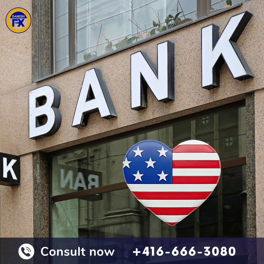 بانک های آمریکا که صرافی دانش امکان حواله دارد