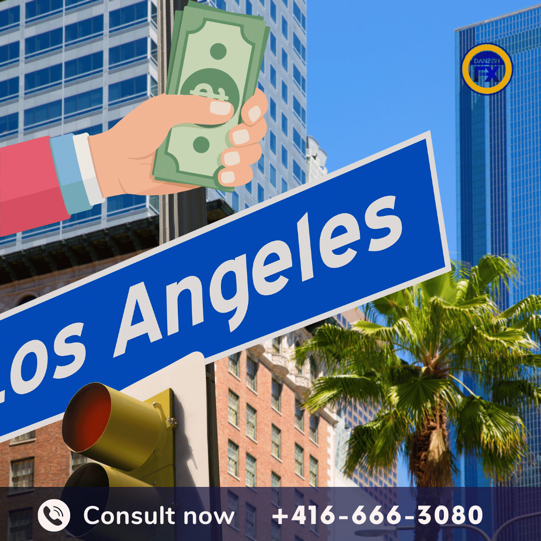 آیا امکان پرداخت نقدی دلار آمریکا در لس آنجلس فراهم می باشد ؟